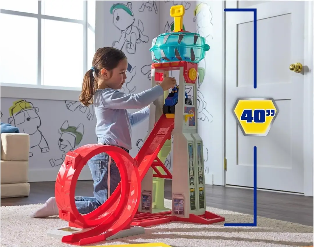 PAW Patrol Reddingswagens Super Loop Uitkijktoren Multicolor - 3x AAA