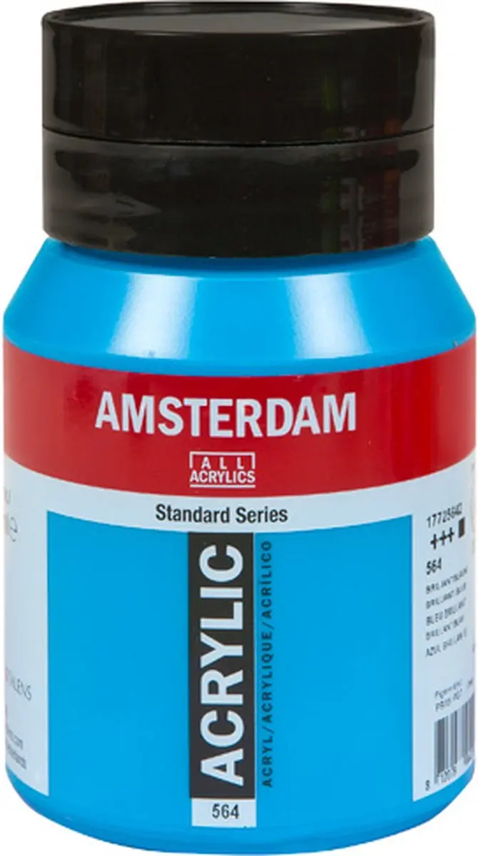 Amsterdam Standard Acrylverf 500ml - Briljantblauw