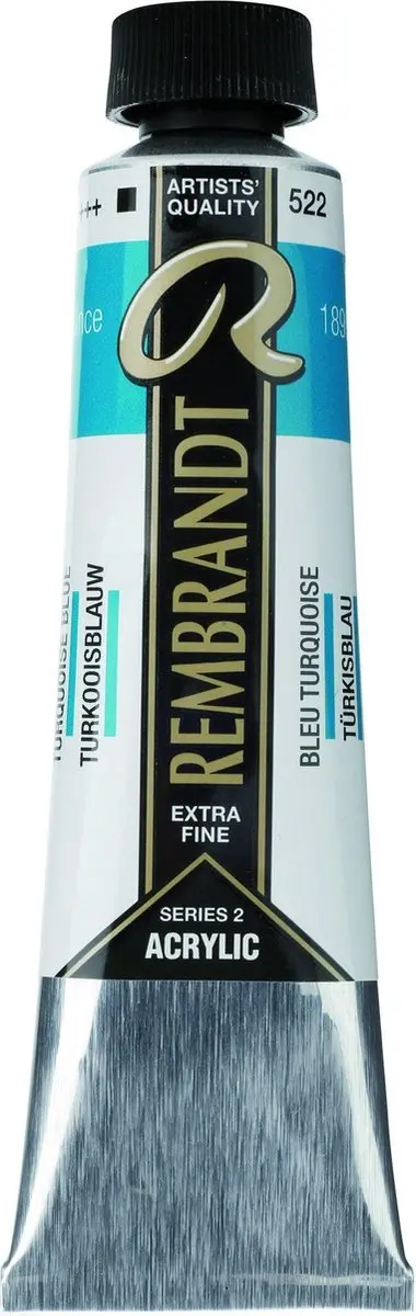 Rembrandt Acryl Verf Serie 2 Turquoise Blue 40ml