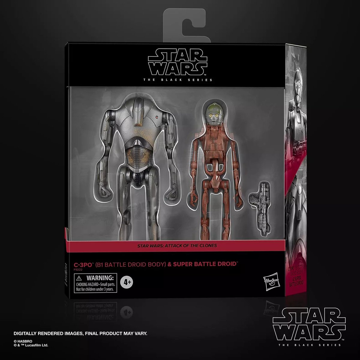 C-3PO Battle Droid Body & Super Battle Droid - Star Wars The Black Series F9222