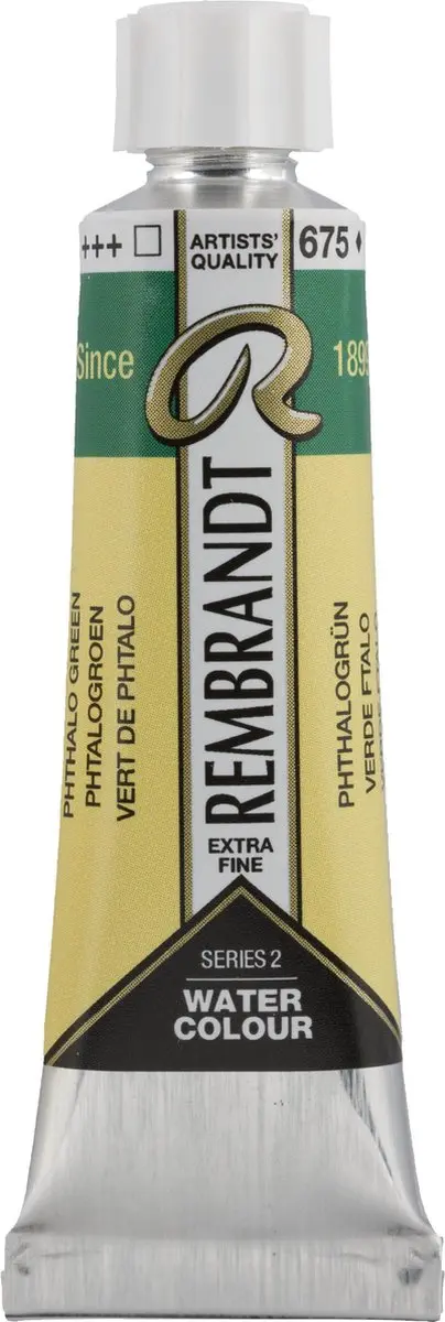 Rembrandt Aquarelverf Phthalo Groen 10ml