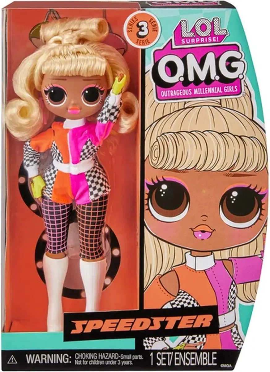 LOL! Surprise! O.M.G. Speedster Modepop - MPN 0035051588580 - afbeelding 6 van 6