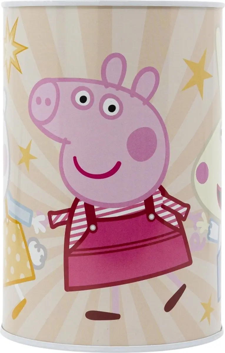 Peppa Pig Spaarpot Metaal 430ml