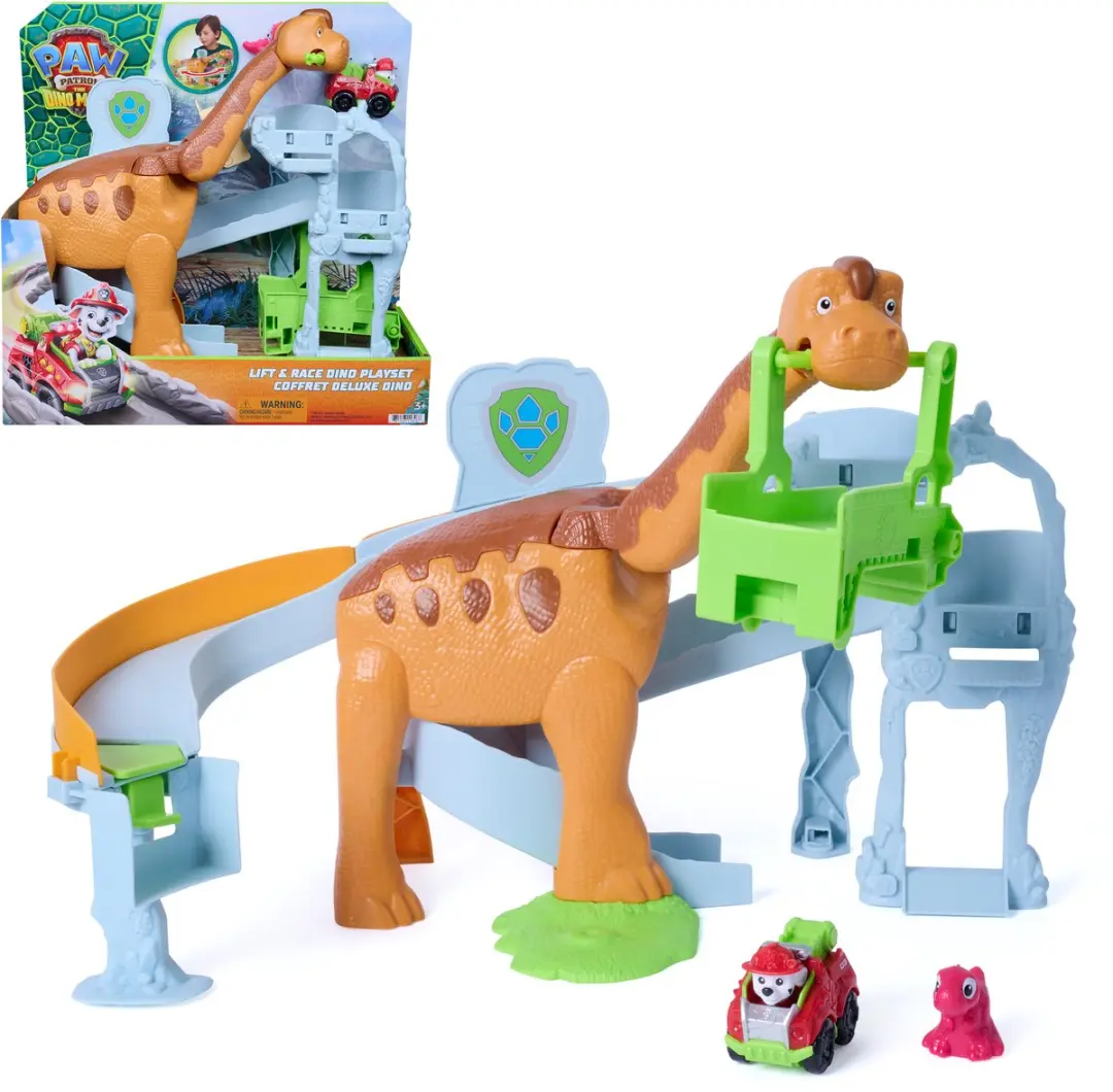PAW Patrol Dino Film Lift & Race Speelset