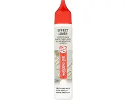 Royal Talens Effect Liner/Dot Stift Pure White 28ml - 1001