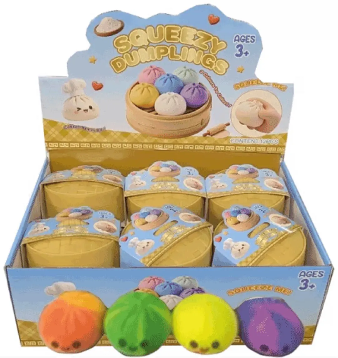 Jono Squeezy Fidget Dumpling - Multi