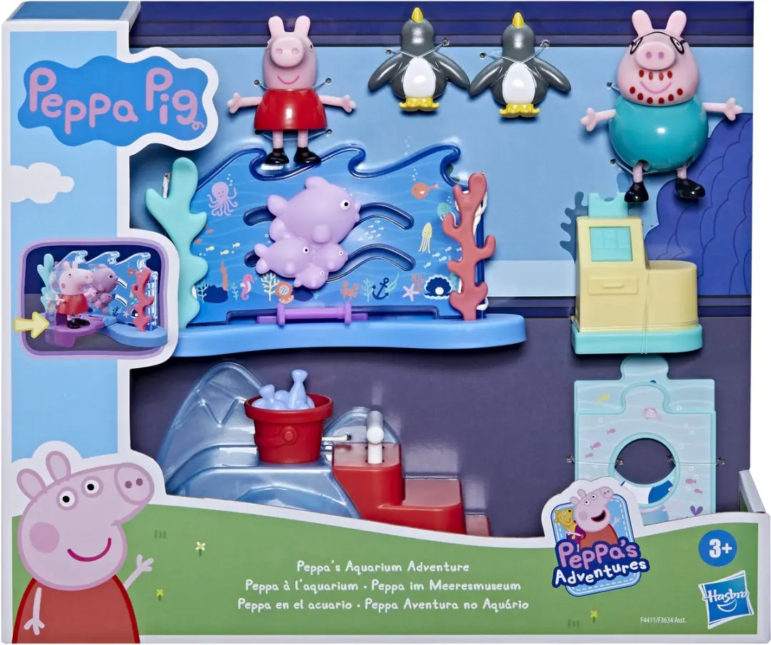 Peppa Pig Aquarium Speelfigurenset F44115X00