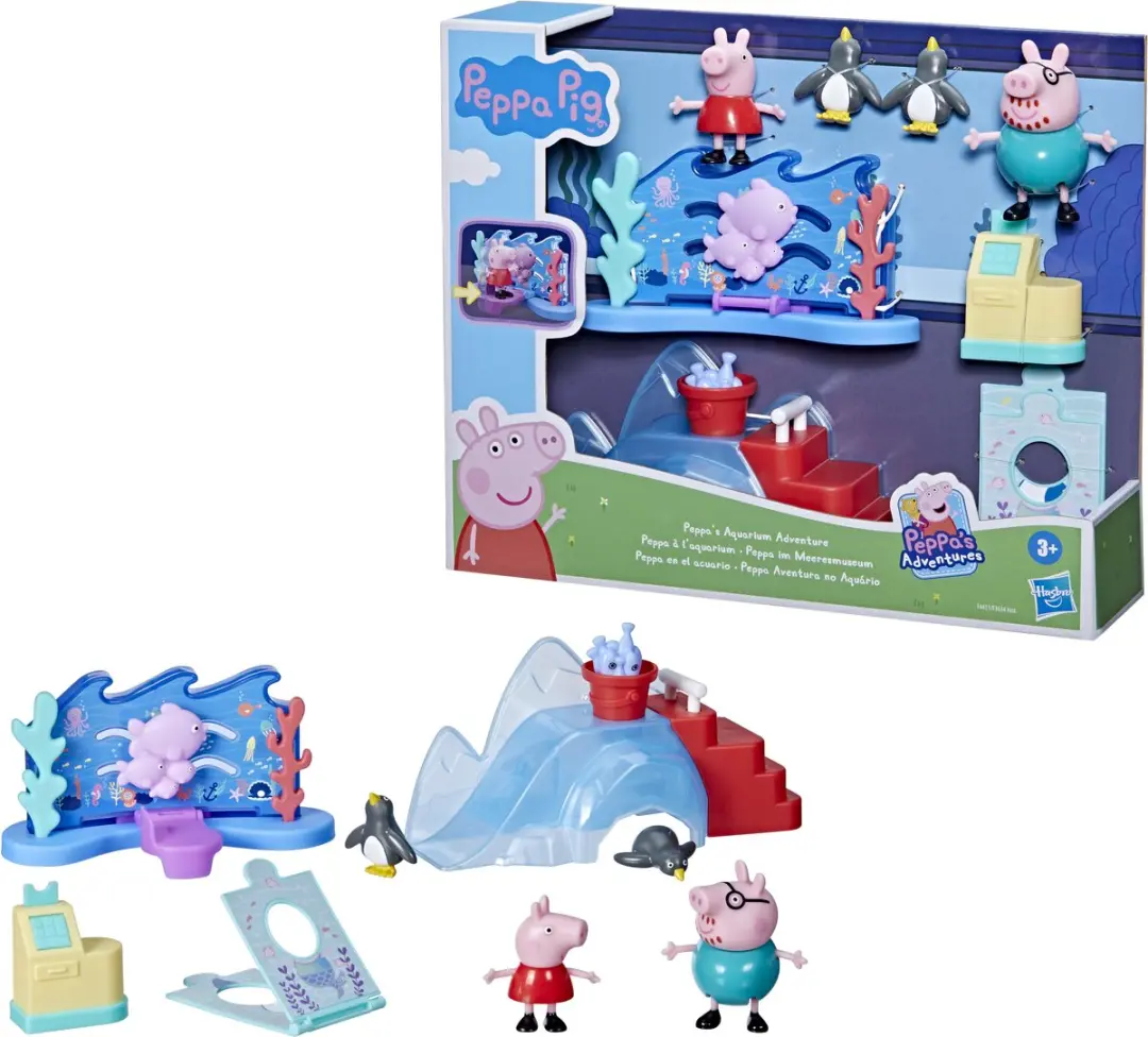 Peppa Pig Aquarium Speelfigurenset F44115X00