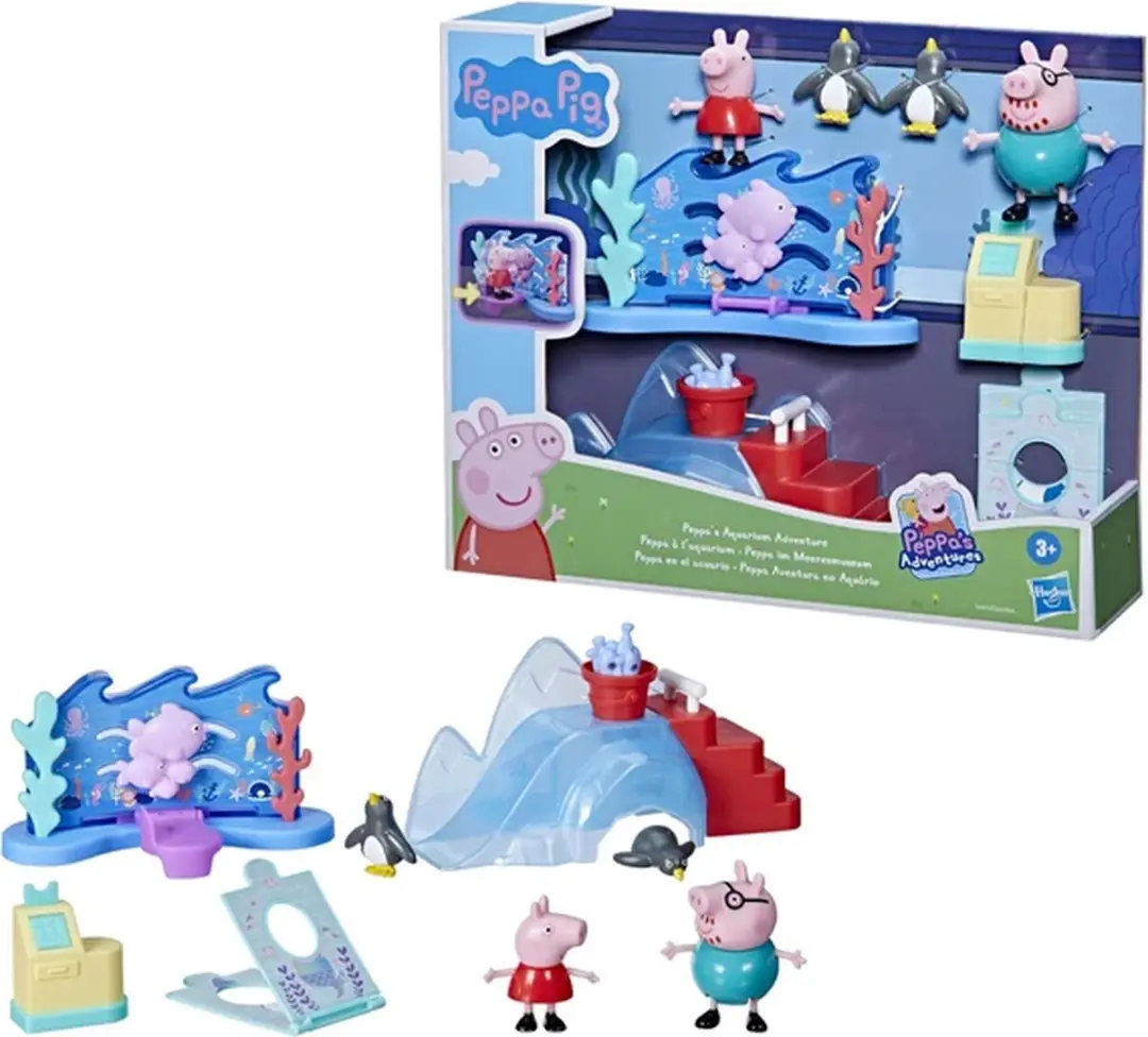Peppa Pig Aquarium Speelfigurenset F44115X00