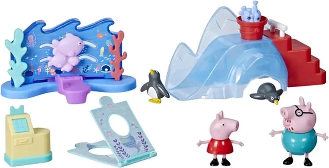 Peppa Pig Aquarium Speelfigurenset F44115X00 - afbeelding 6 van 6