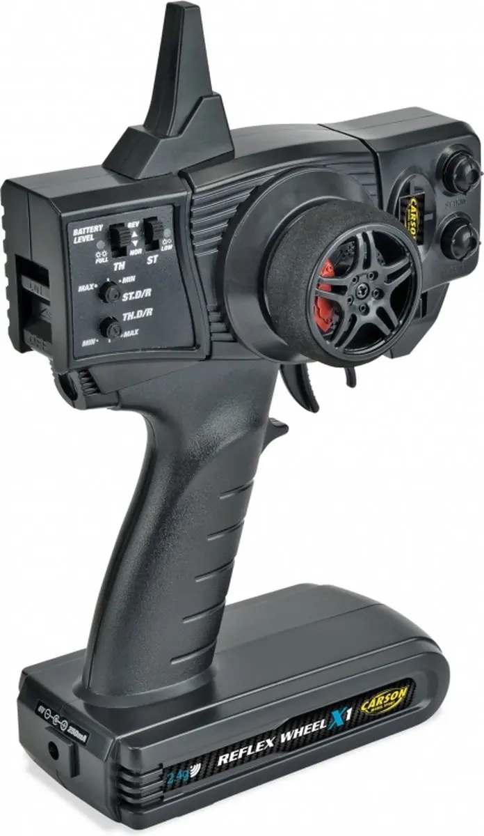 Carson FS Refelx X1 2-Kanaals 2.4G Color Box - Zwart