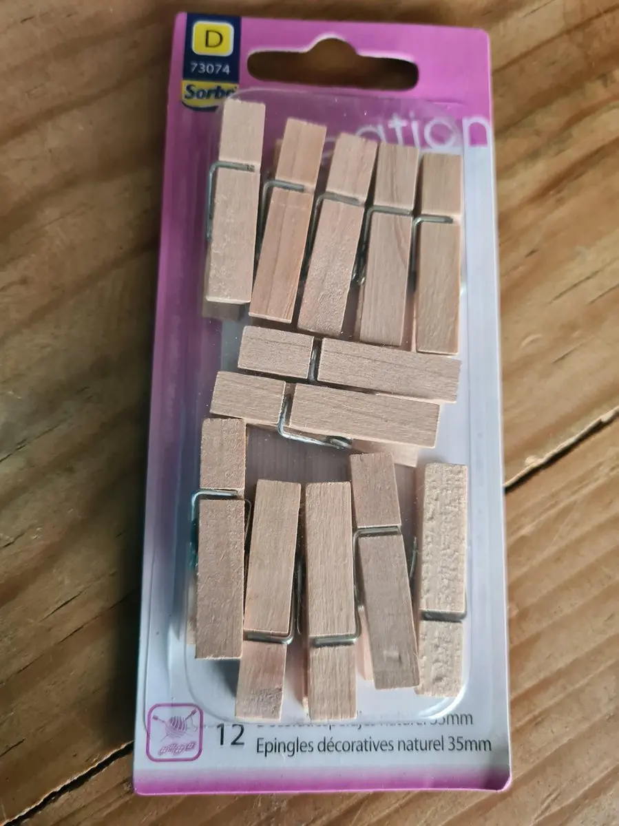 Sorbo Decoratiespeldjes Naturel 35mm