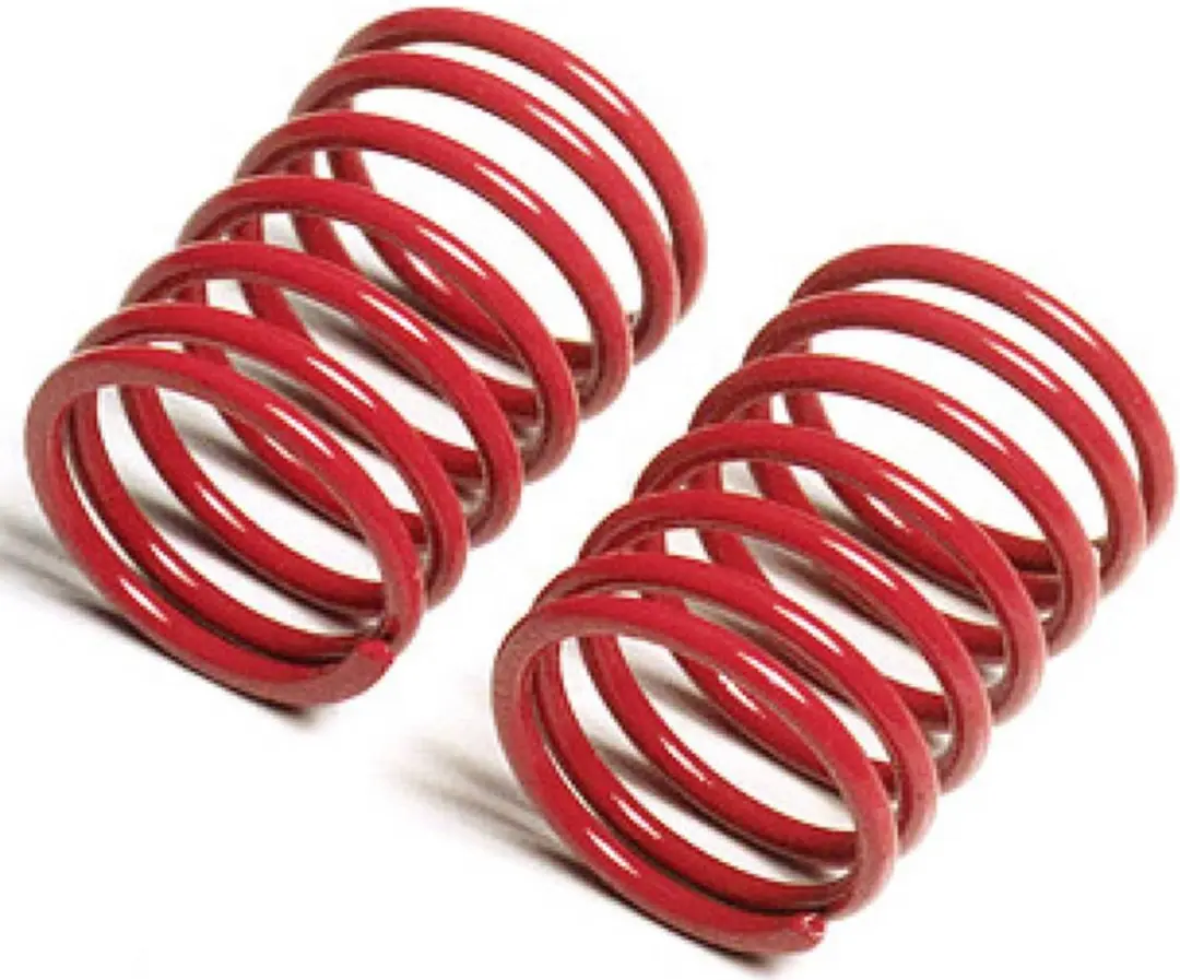Tamiya 1:10 Tuning Schokdemperveren Soft Rood - 2 Stuks