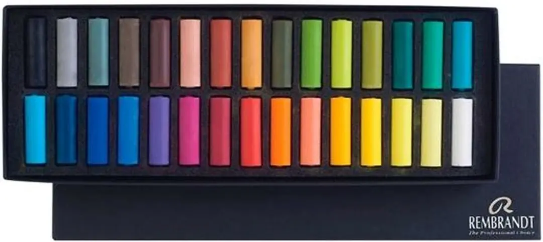 Rembrandt Soft Pastel Set 30 Halve Pastels - Assorti