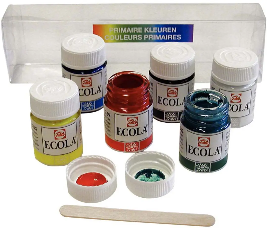 Royal Talens Ecola Plakkaatverfset Primaire Kleuren 6x16ml