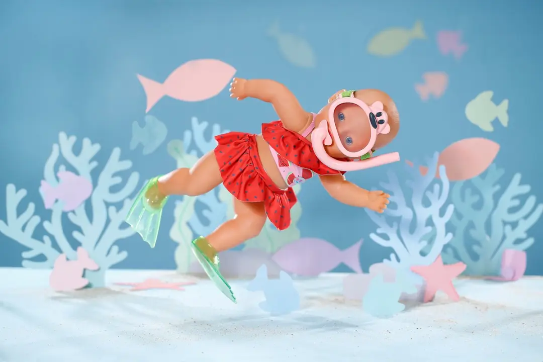 Baby Born Snorkelset 43cm - Meerkleurig - afbeelding 6 van 6