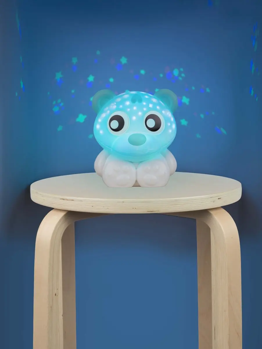 Playgro Goodnight Bear Nachtlampje & Projector - Mint & Wit