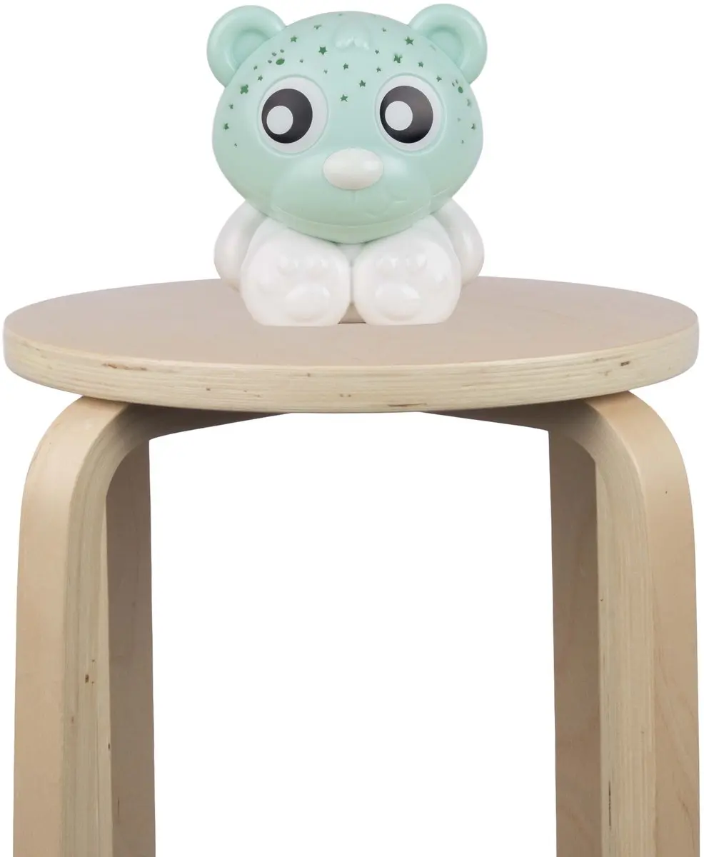 Playgro Goodnight Bear Nachtlampje & Projector - Mint & Wit