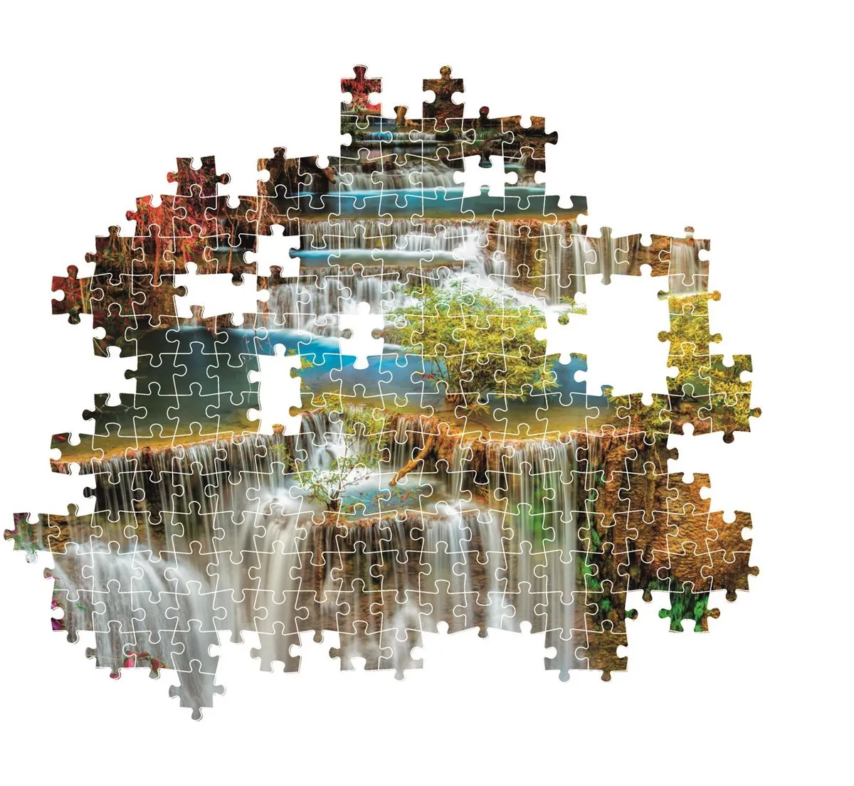 Clementoni Thaise Watervallen Puzzel 1000 Stuks - Multikleur - afbeelding 6 van 6