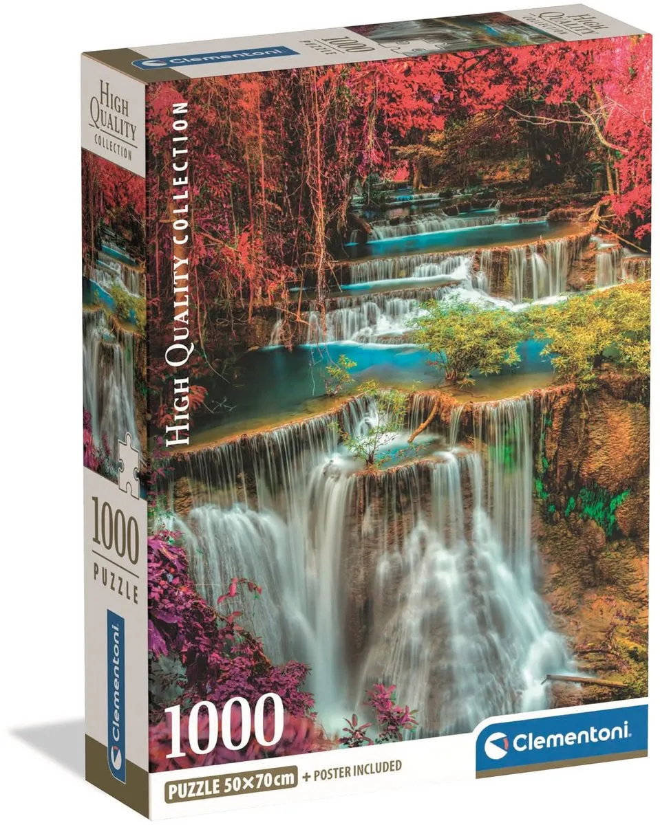Clementoni Thaise Watervallen Puzzel 1000 Stuks
