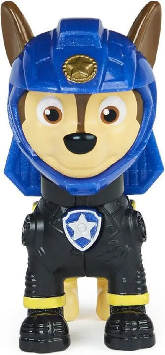 PAW Patrol Chase Verzamelfiguur - Politie Badge - Blauw