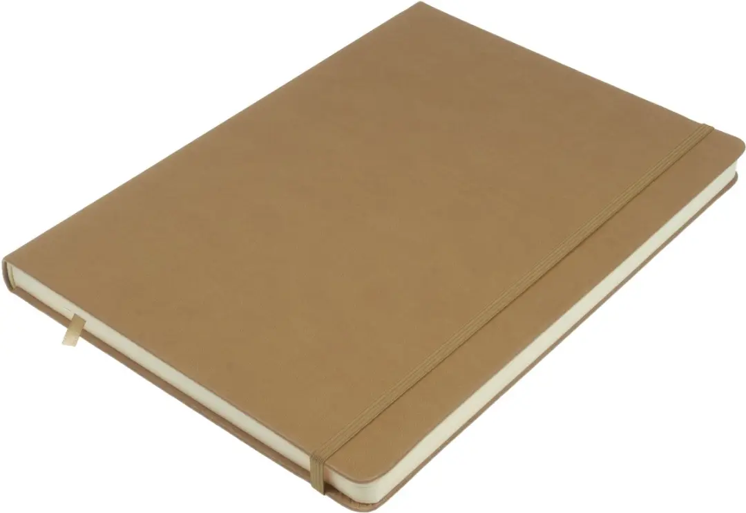 Kangaro K-861246 Schetsboek A4 Taupe - Hardcover met Elastiek