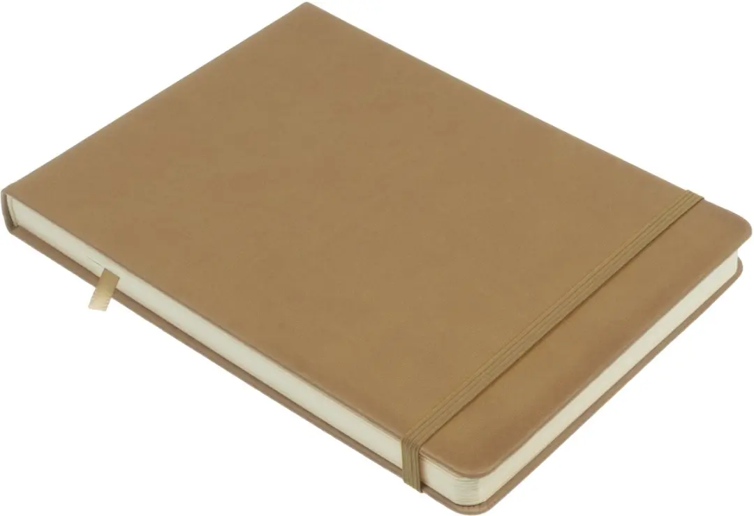 Kangaro K-861236 Schetsboek A5 Landscape Taupe - Hardcover met Elastiek