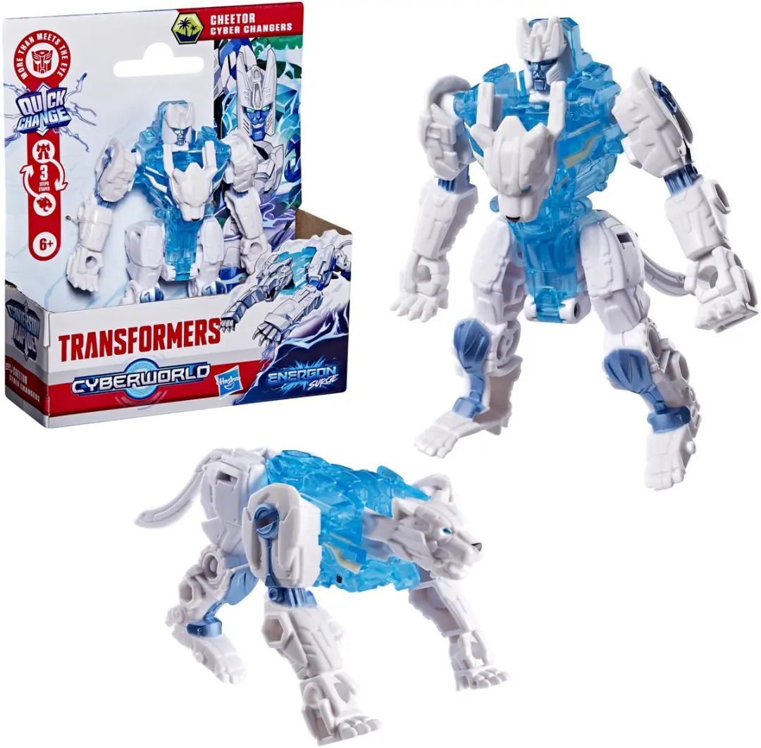 Transformers Cyber Changers Cheetor Energon Surge G2227