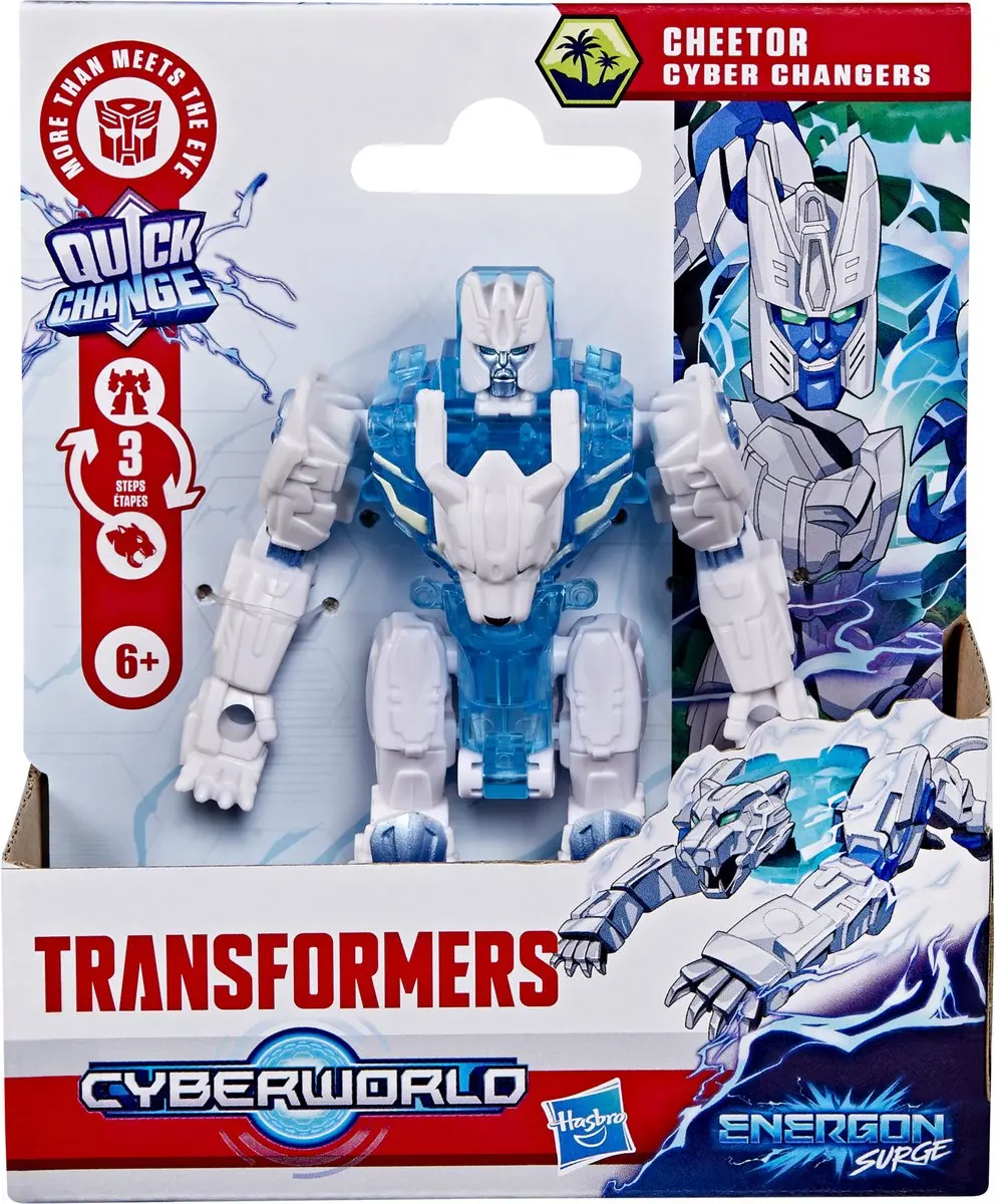 Transformers Cyber Changers Cheetor Energon Surge G2227