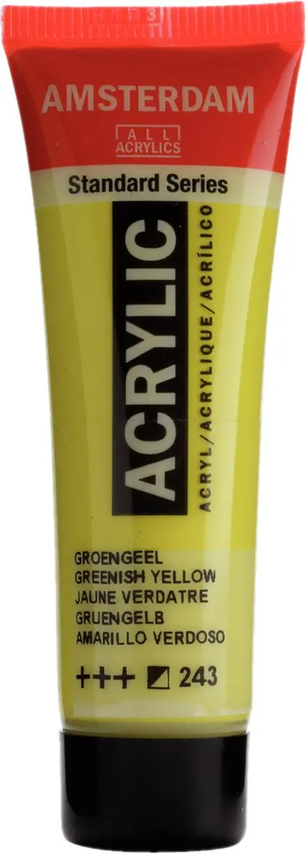 Royal Talens Amsterdam Acryl 243 Groen Geel 20ml