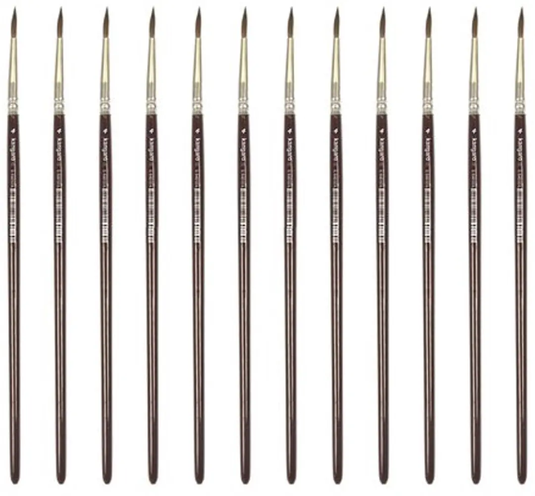 Kangaro Ronde Penseel M4 - 12 Stuks