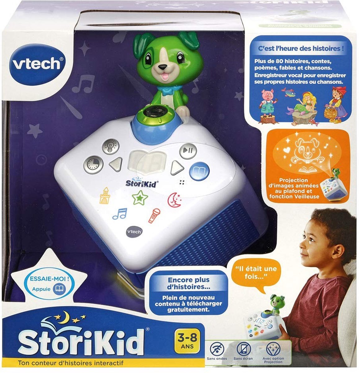 Radioklok StoriKid Vtech Storikid (FR) Projector