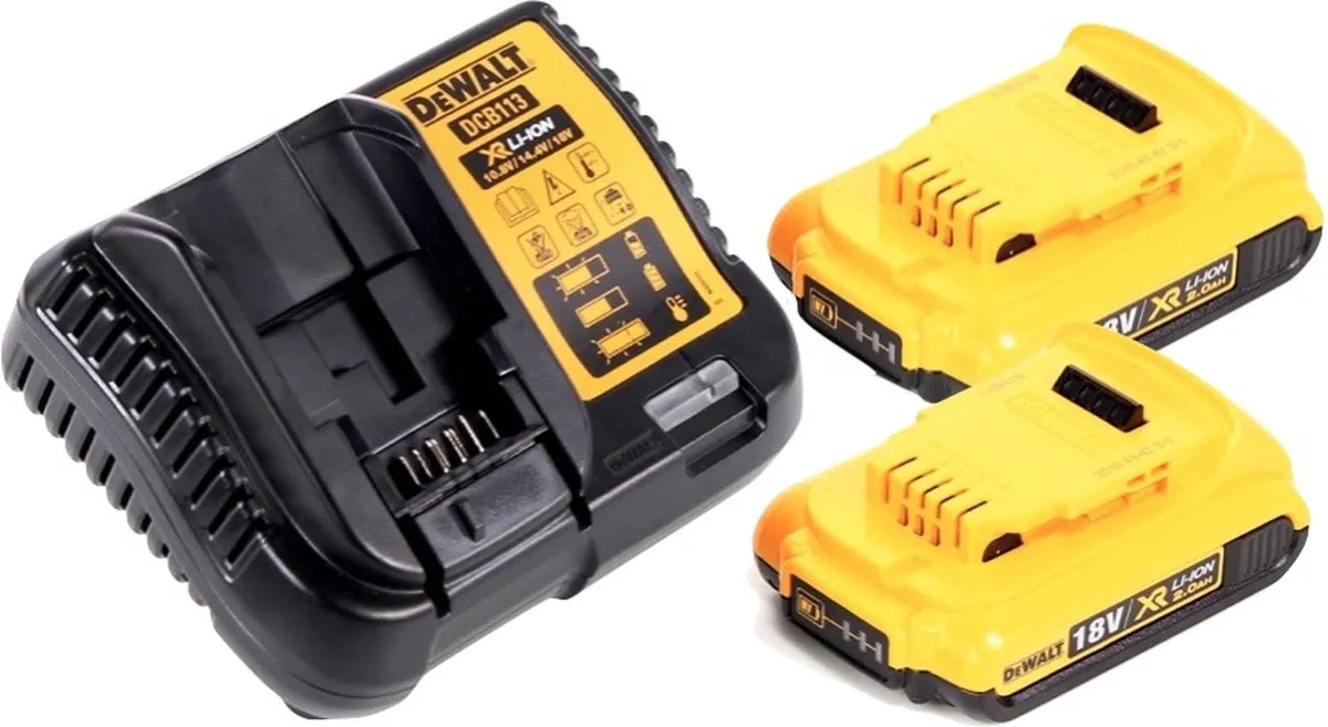 DeWalt DCH 172 D2 Accuklopboormachine 18V SDS-plus - 16mm - 2x 2.0Ah - afbeelding 3 van 5