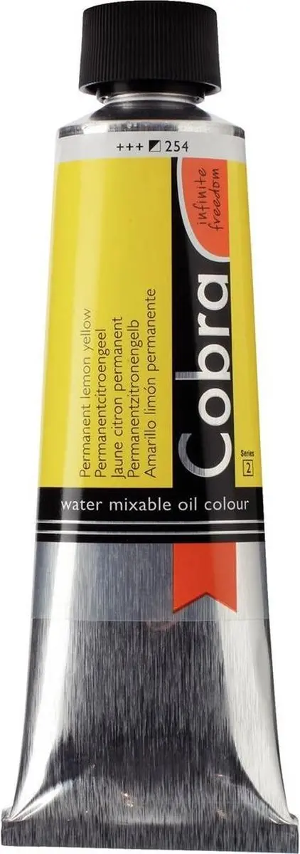 Cobra Artist Waterverf Olieverf Permanentcitroengeel 150ml