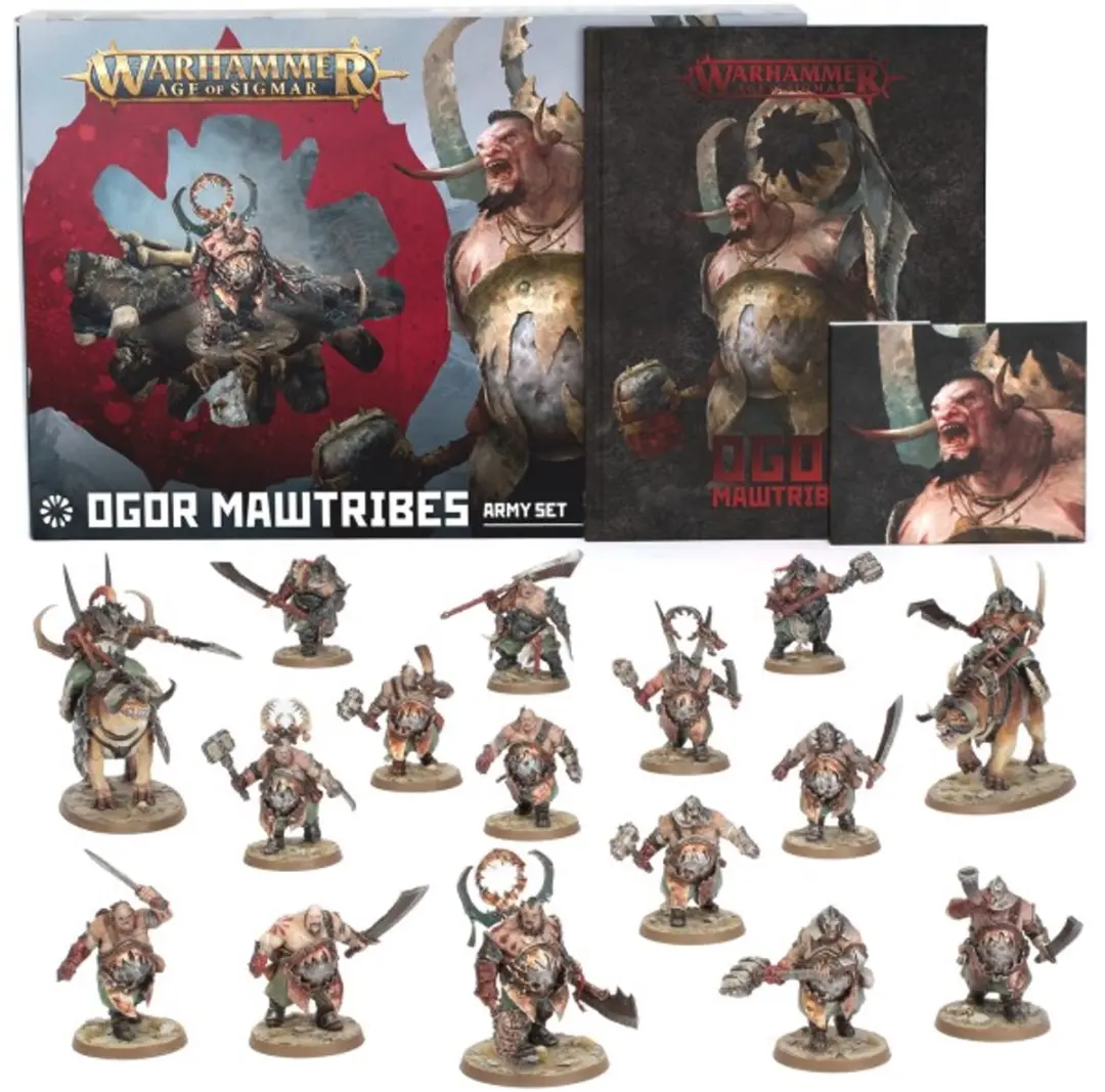 Warhammer Age of Sigmar Ogor Mawtribes Warglutt Marauders 96-22