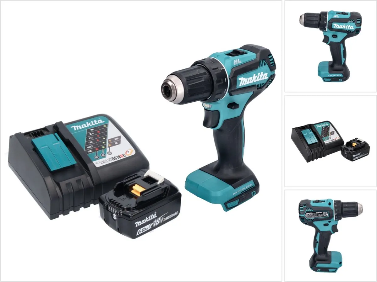 Makita DDF485RG1 Accuboormachine 18V