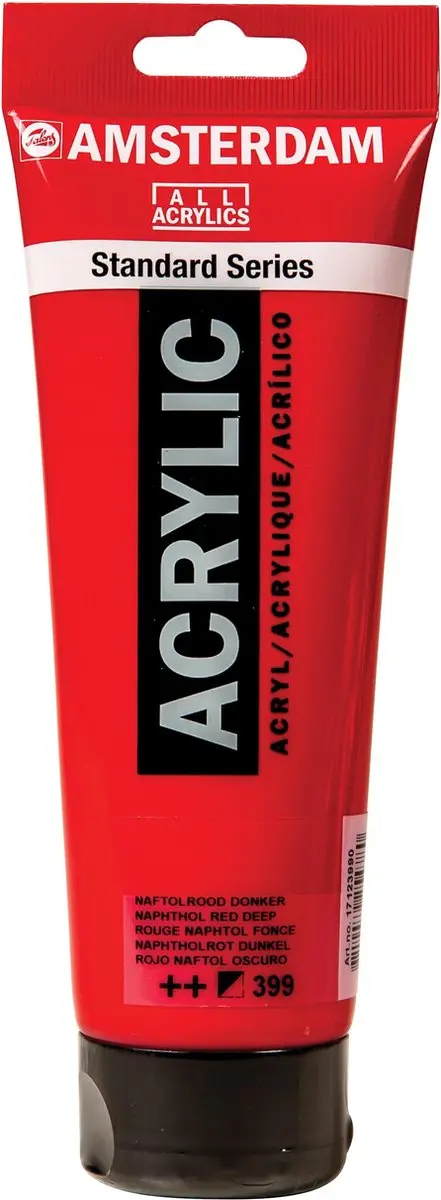 Amsterdam Acrylverf #399 Naftolrood Donker 250ml