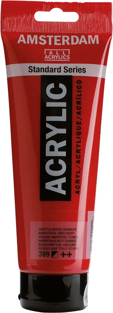 Amsterdam Acrylverf #399 Naftolrood Donker 250ml