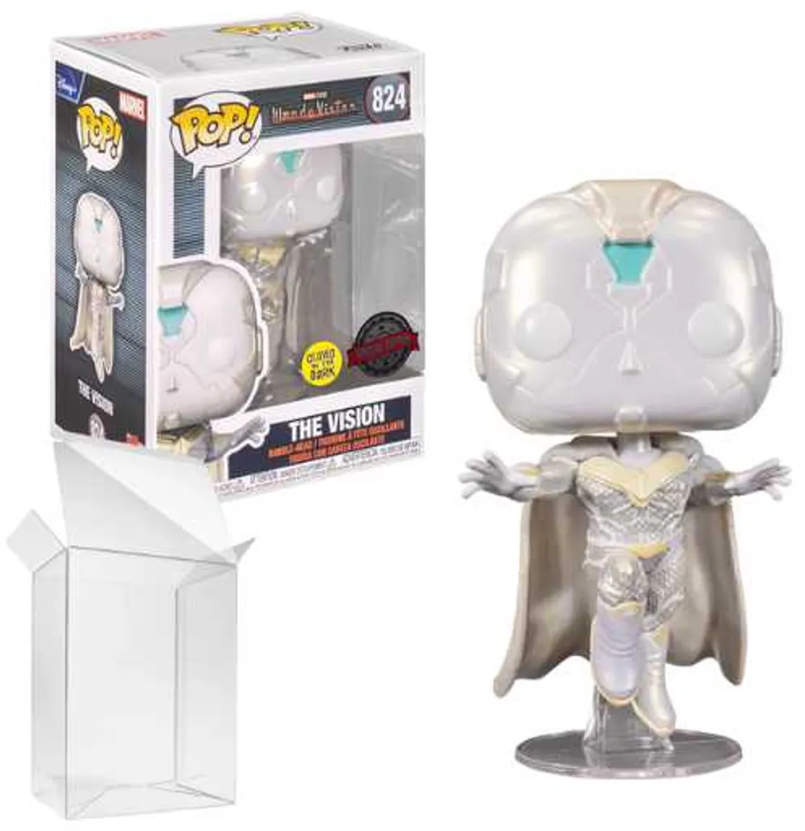 Funko Pop! WandaVision The Vision Glow in the Dark #824