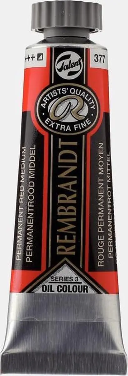 Rembrandt Olieverf Permanent Red Medium 377