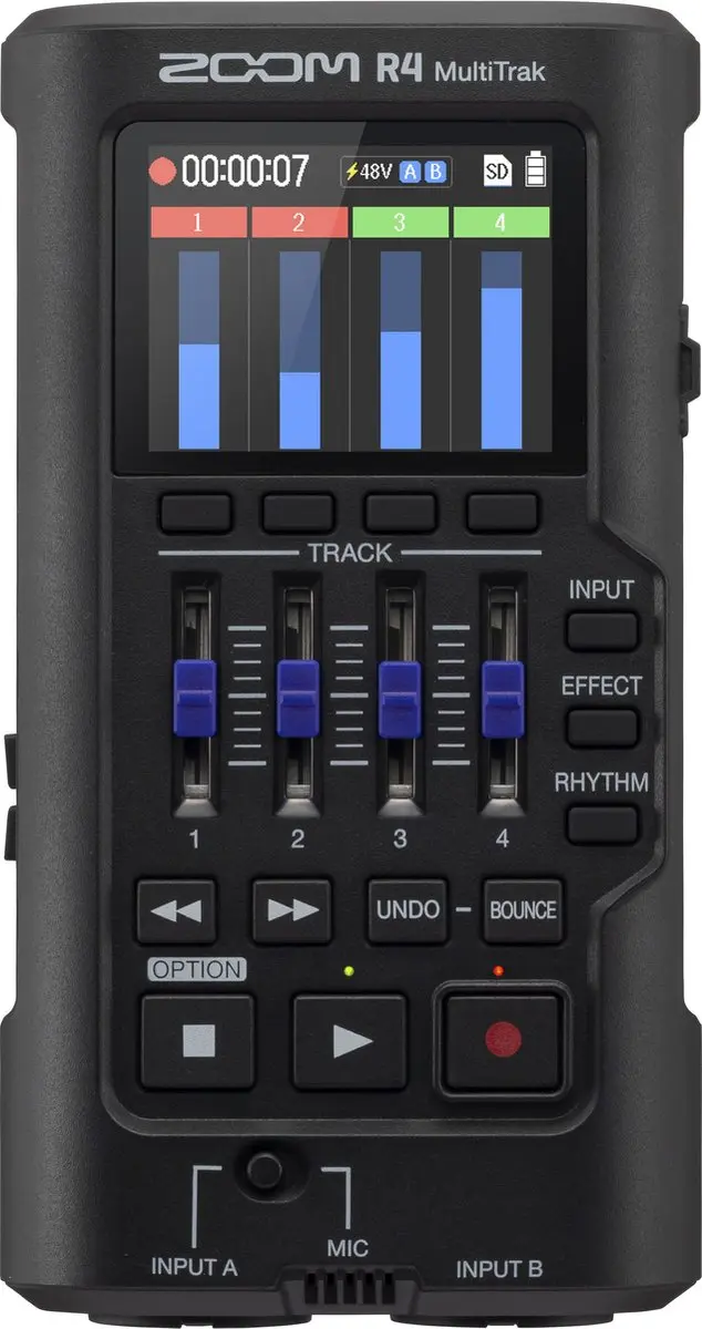 Zoom R4 MultiTrak Mobile Recorder