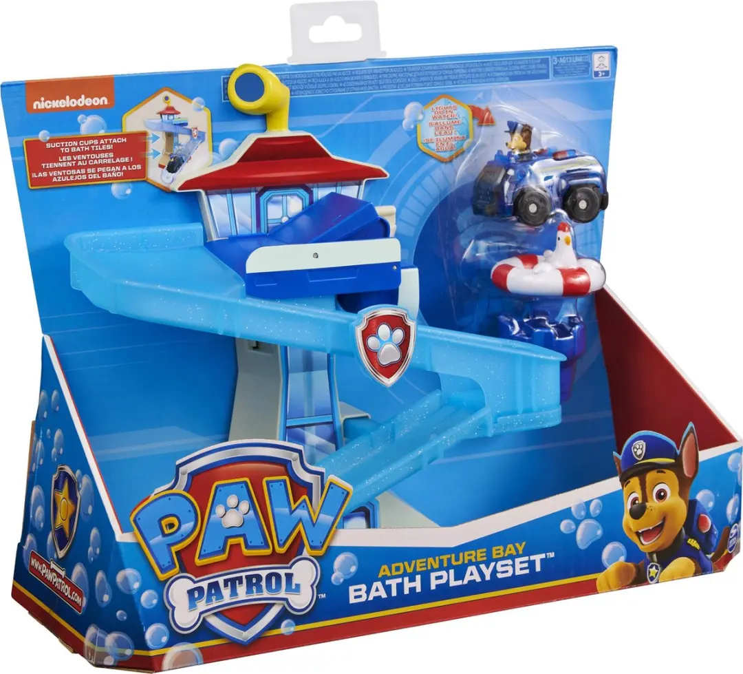PAW Patrol Avonturenbaai Badspeelset - Chase Voertuig 6060970