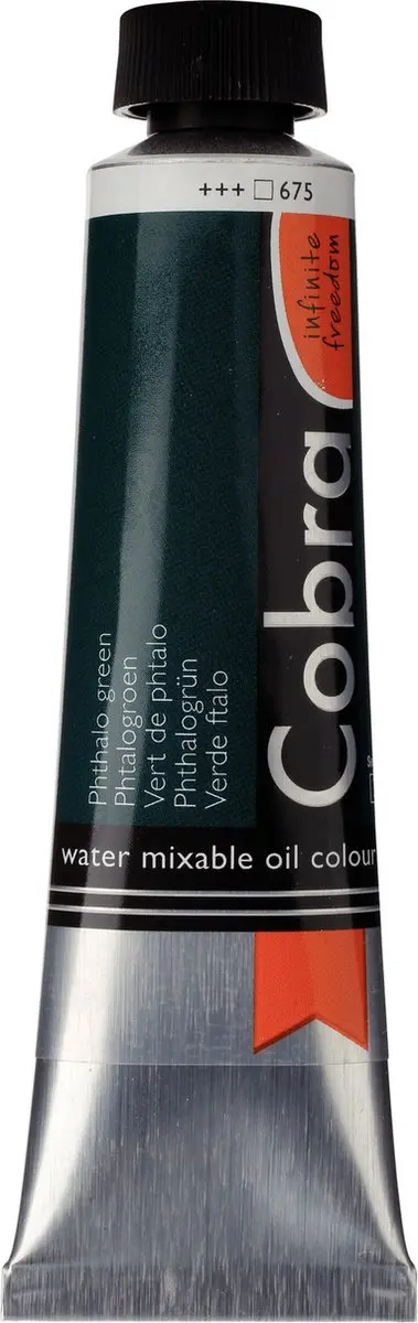 Cobra Artist Olieverf #675 Phtalogroen 40ml