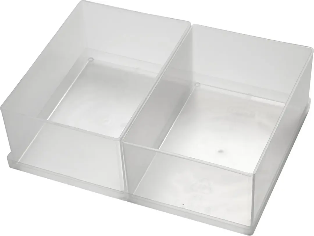 Raaco 80 2xBA6-1 Assortimentskoffer-inzet 220x69x160mm