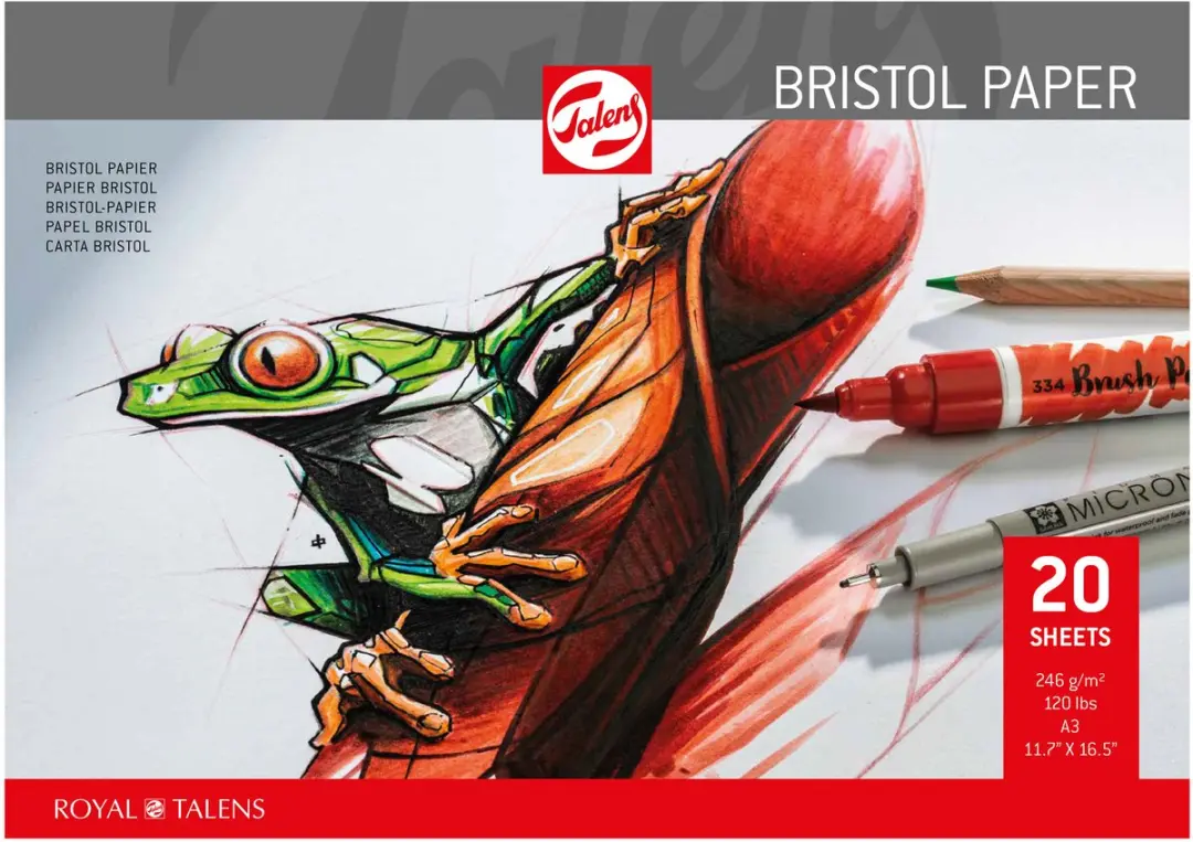 Talens Bristol Papier A3 20 Vel 246 gr