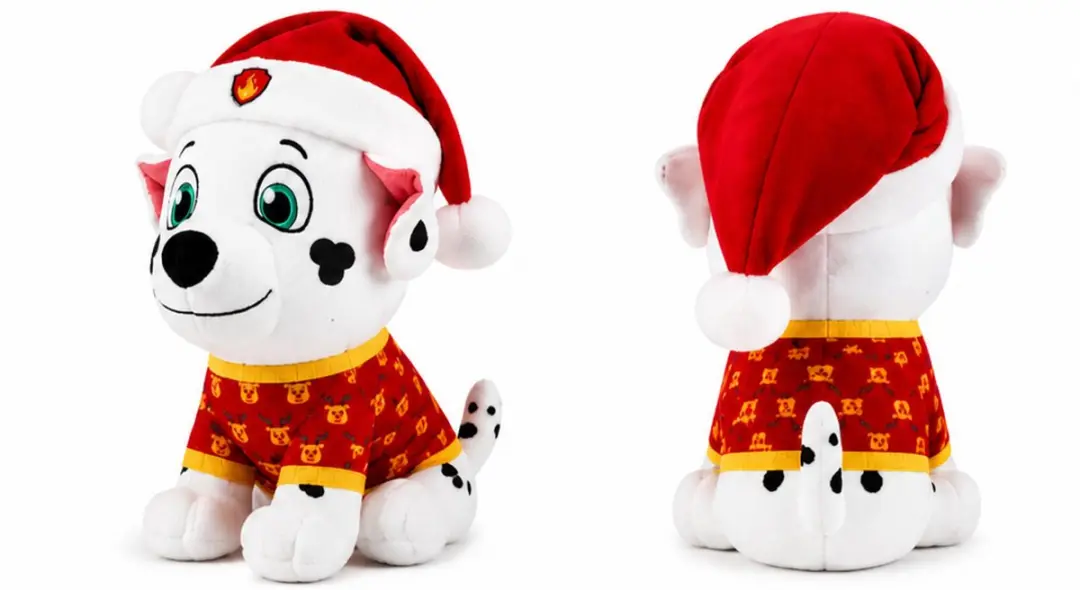PAW Patrol Marshall Kerstknuffel 27cm - Pluche