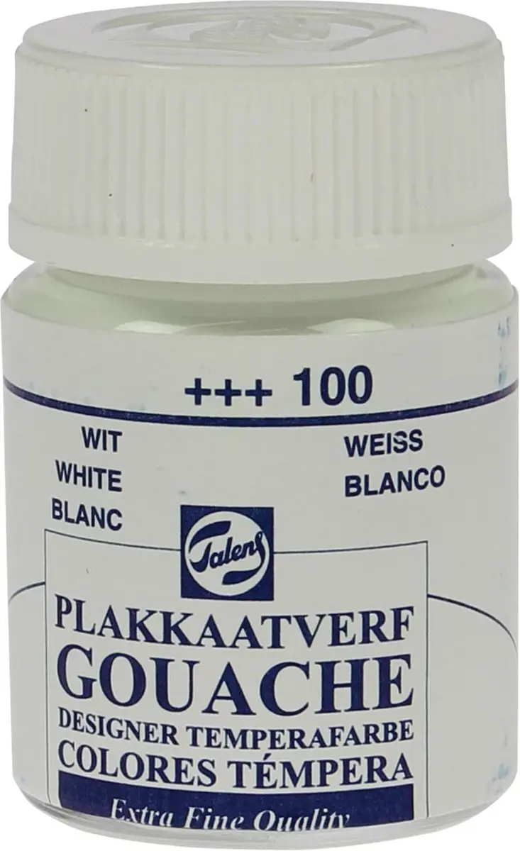 Talens Plakkaatverf Extra Fijn Wit 16ml