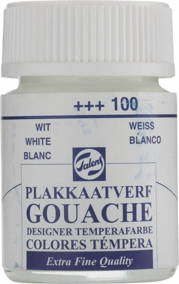 Talens Plakkaatverf Extra Fijn Wit 16ml