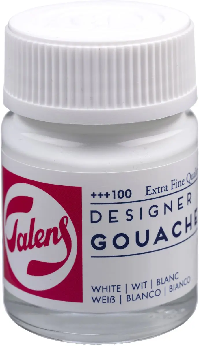 Talens Plakkaatverf Extra Fijn Wit 16ml