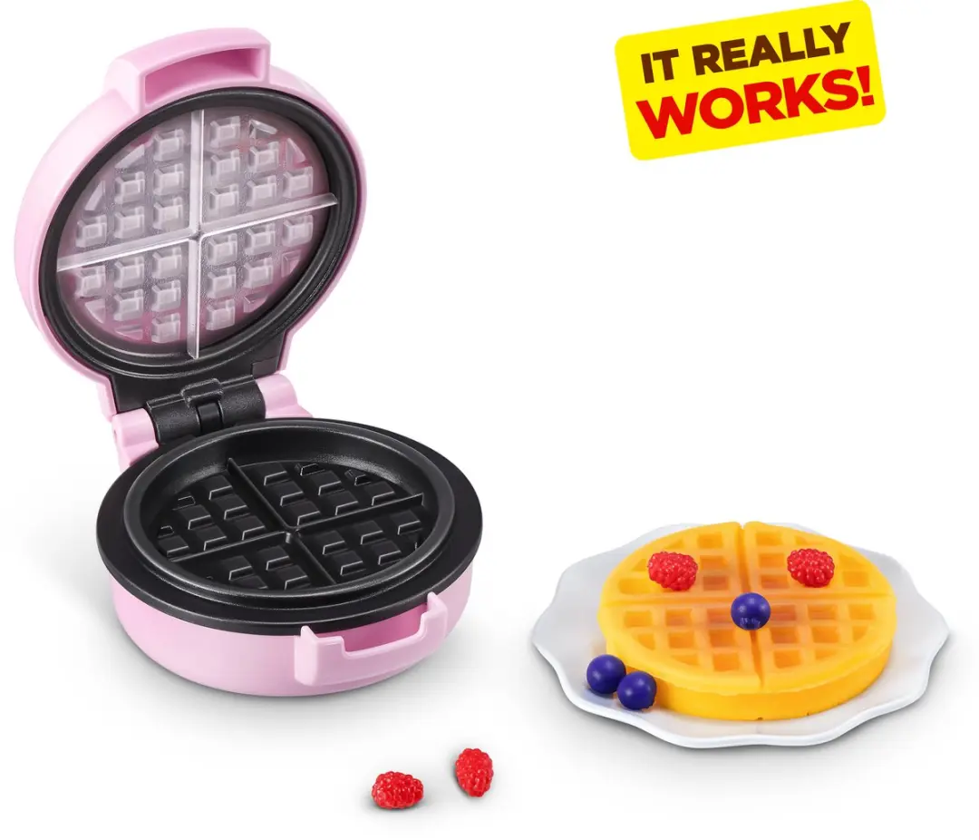 ZURU Mini Brands Magic Cook Kitchen Capsule Series 1 Wafelijzer - 77789G-US - Meerkleurig - afbeelding 6 van 6